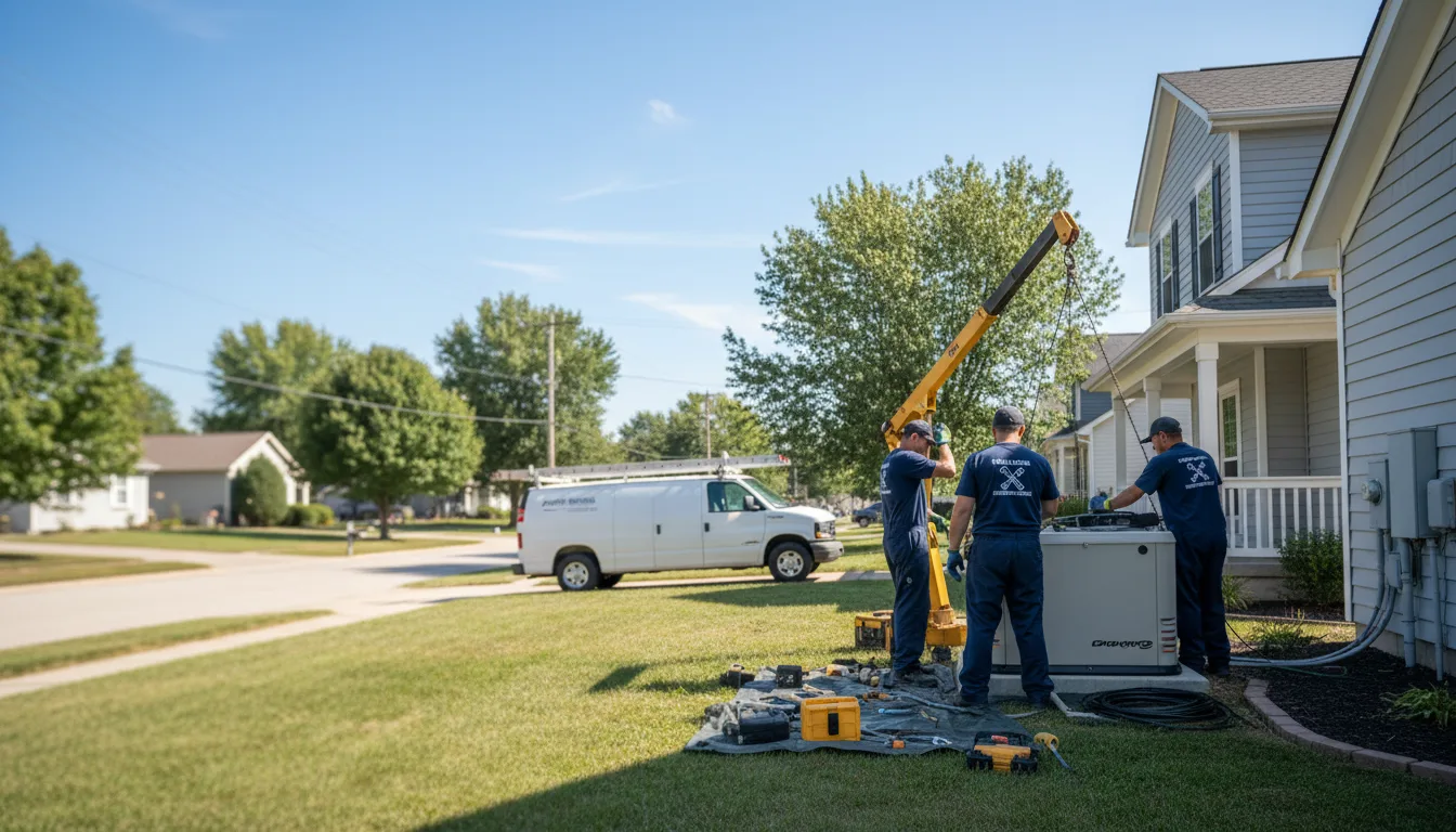 Generator Installation in Garnett, KS near me